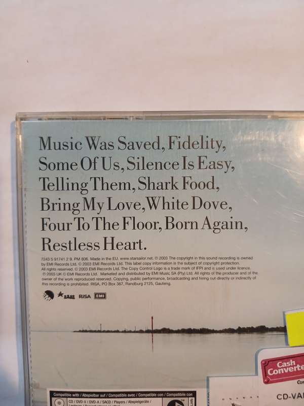 Starsailor, Silence is Easy CD