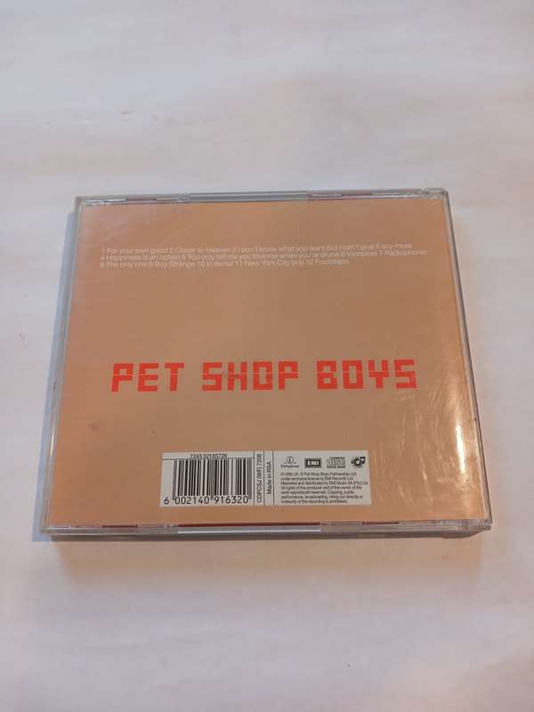 Pet Shop Boys, Nightlife CD