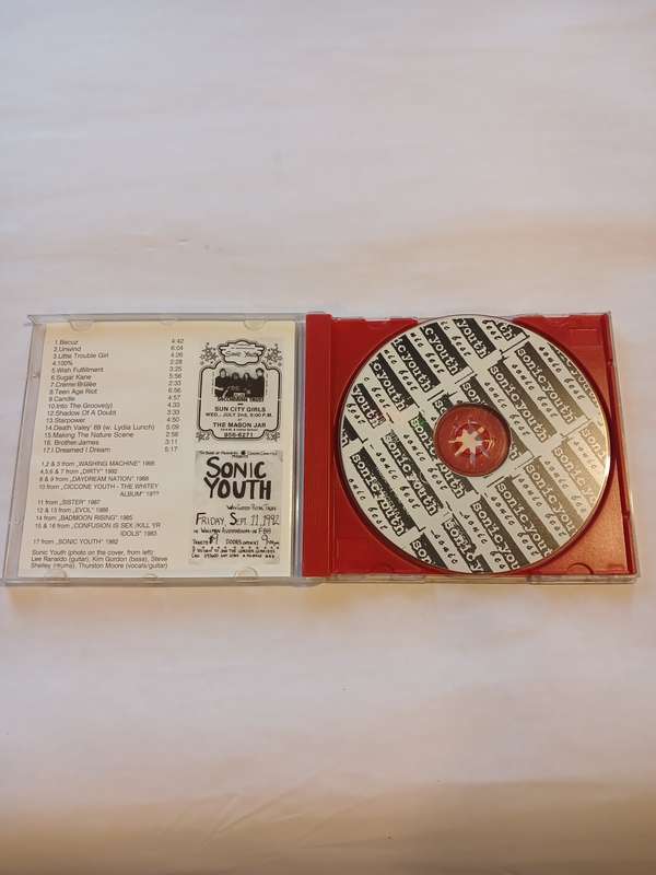 Sonic Youth, The Best Of CD, Europe
