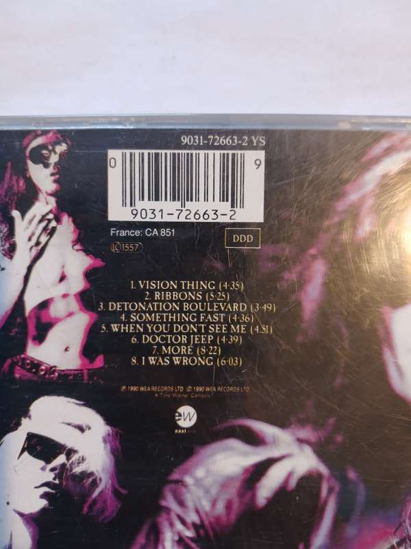 The Sisters of Mercy, Vision Thing CD, Germany