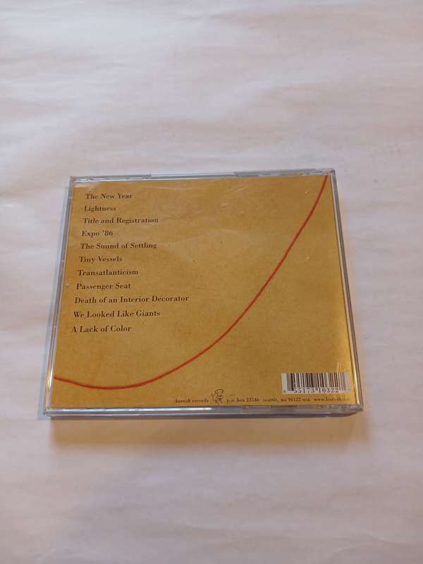 Death Cab for Cutie, Transatlanticism CD, US