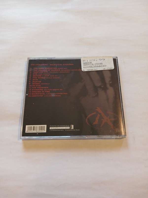 The Awakening, Sacrificial Etchings CD
