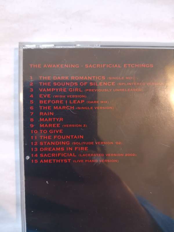 The Awakening, Sacrificial Etchings CD