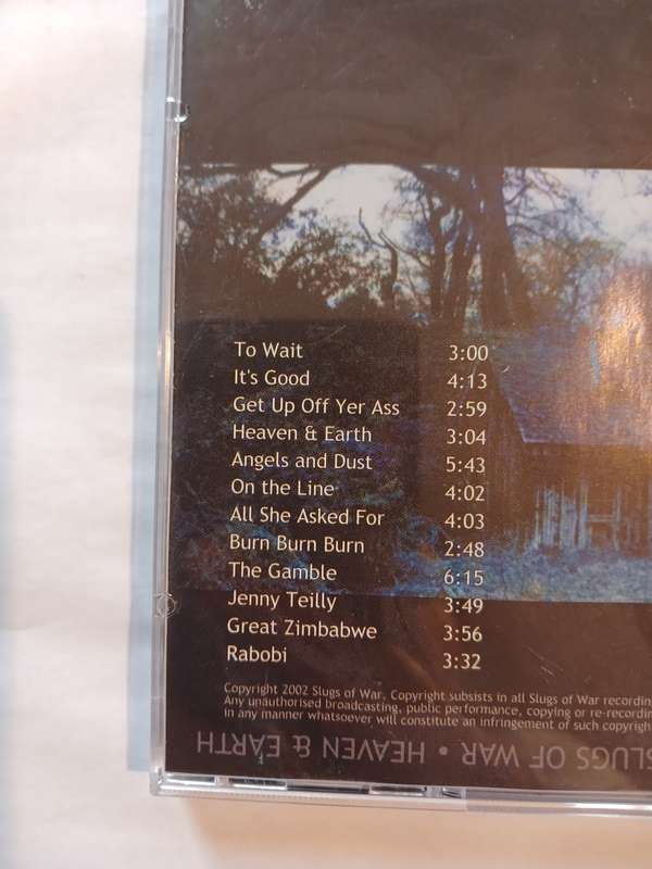 Slugs of War, Heaven & Earth CD