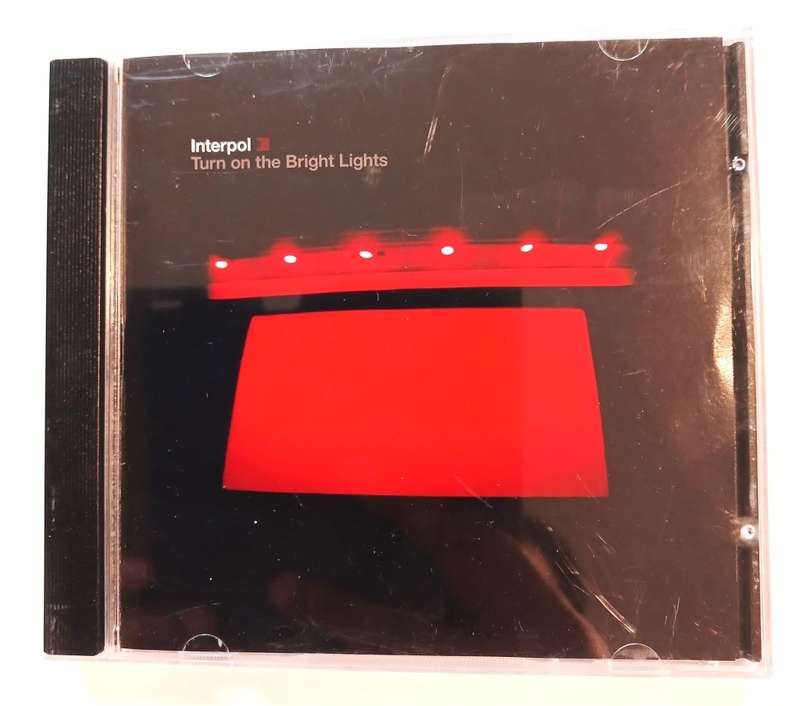 Interpol, Turn on the Bright Lights CD, Europe