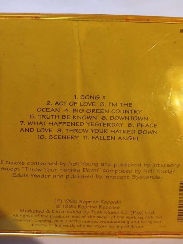 Neil Young, Mirror Ball CD