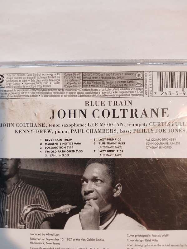 John Coltrane, Blue Train CD, Europe