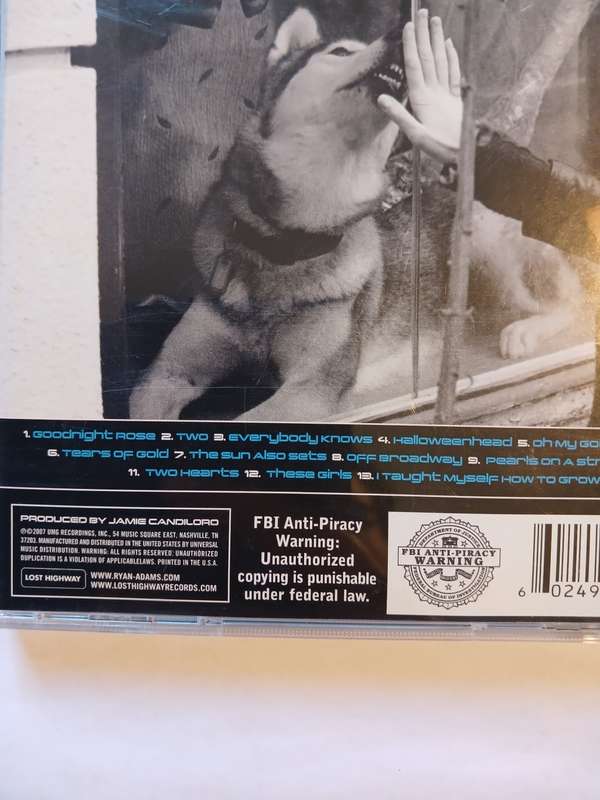 Ryan Adams, Easy Tiger CD, US