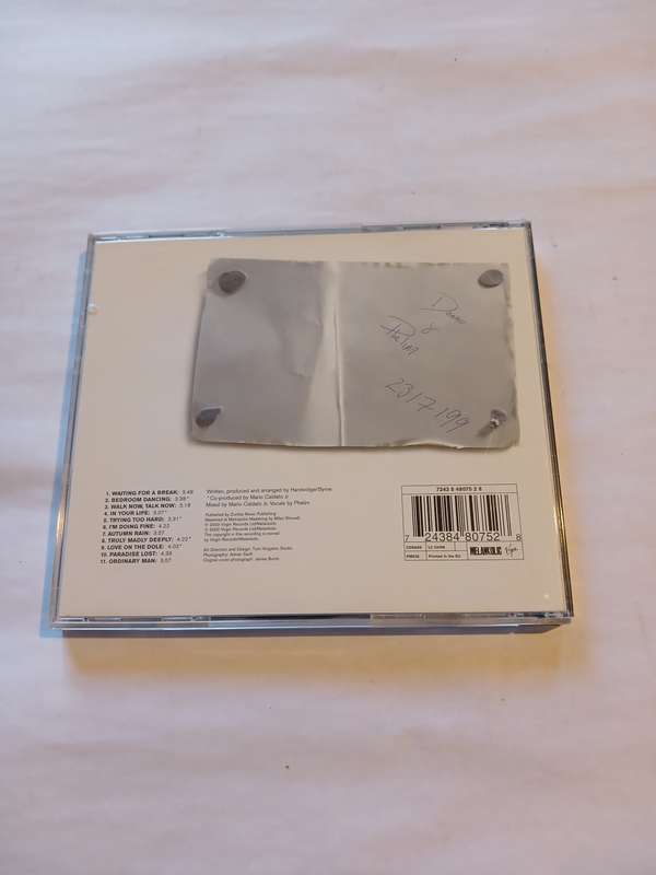 Day One, Ordinary Man CD, UK