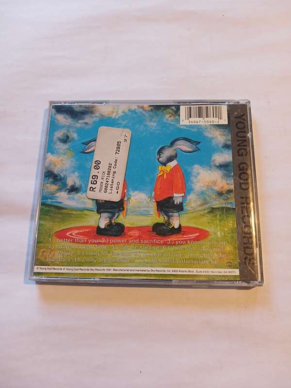 Swans, White Light from the Mouth of Infinity CD, US