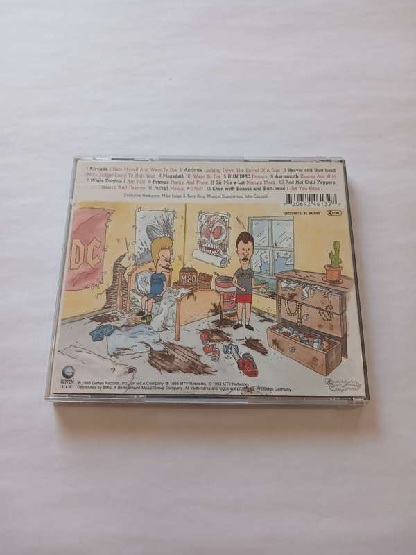 The Beavis and Butt-Head Experiance CD, Europe