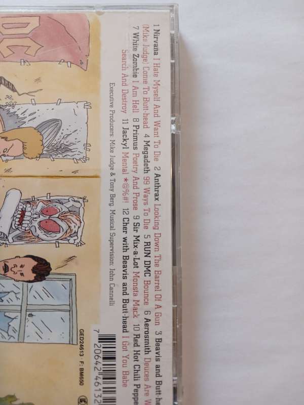 The Beavis and Butt-Head Experiance CD, Europe