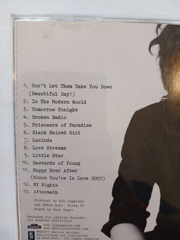 Jesse Malin, Glitter in the Gutter CD, US
