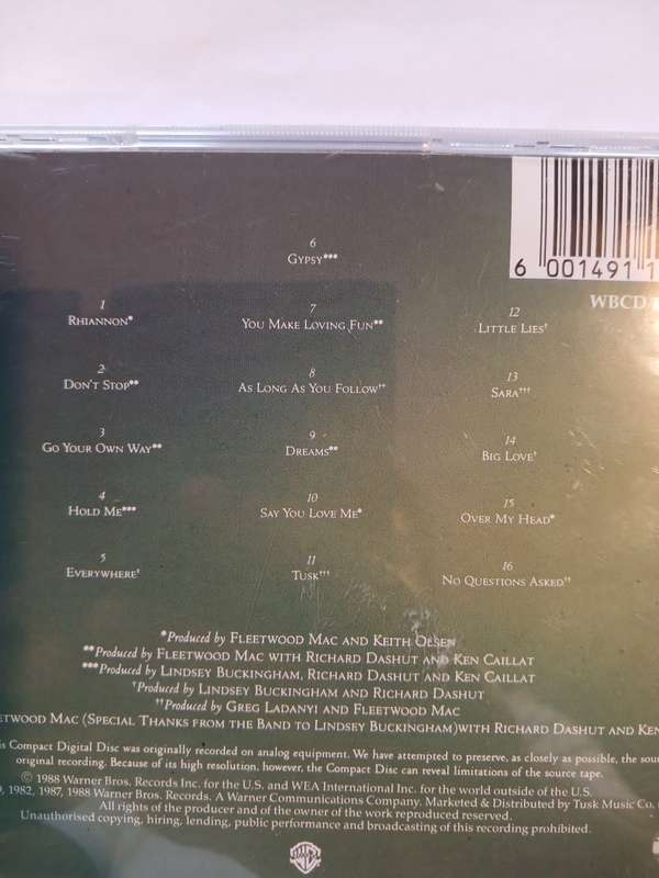 Fleetwood Mac, Greatest Hits CD