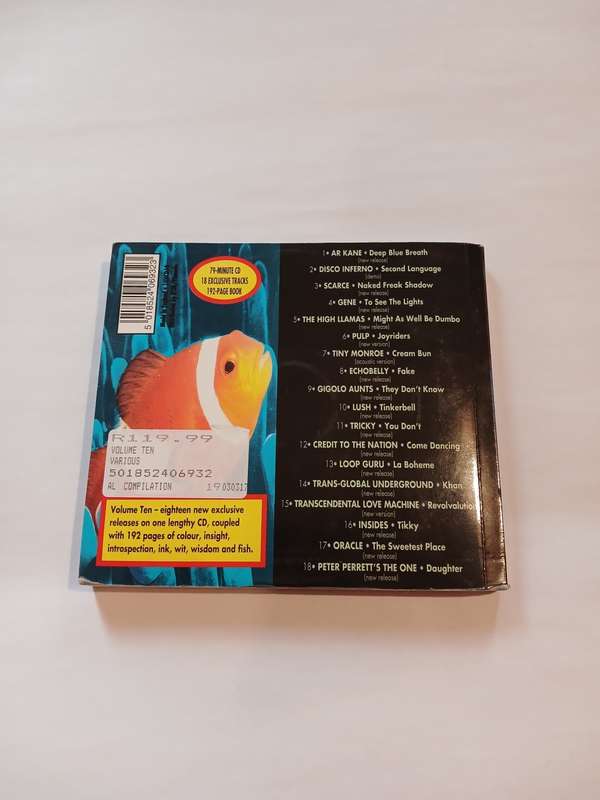 Volume Ten, Various CD, UK