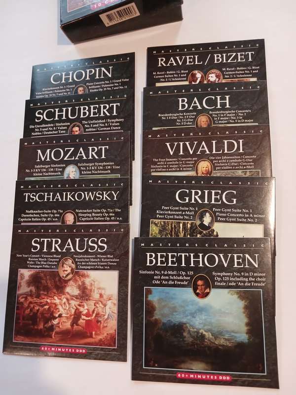 The Greatest Classical Collection, 10 x CD Boxset, Netherlands