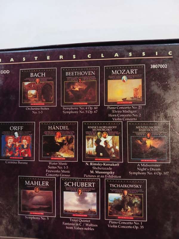 The Greatest Classical Collection, Volume 2, 10 x CD Boxset, Netherlands