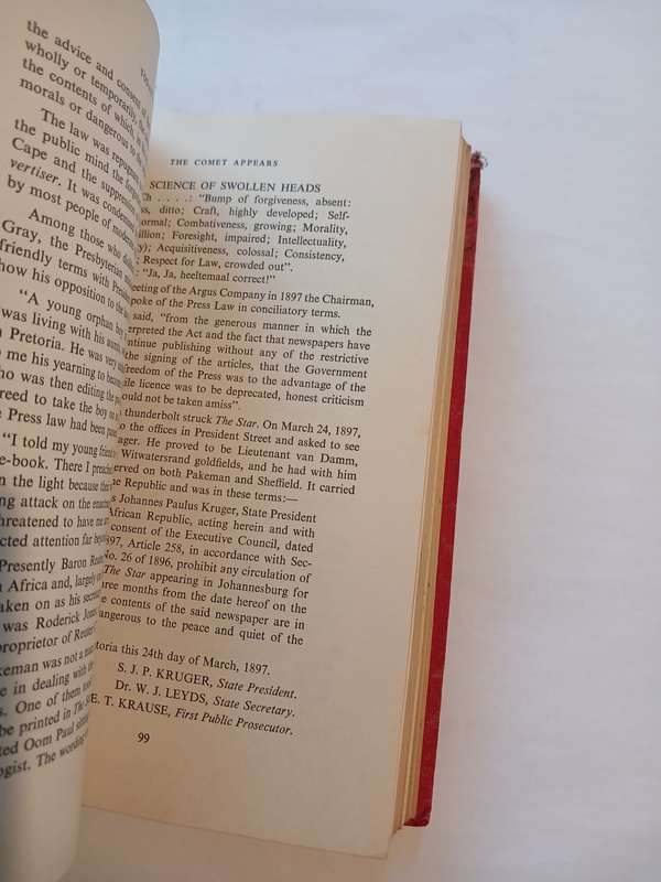 Today`s News Today, The Story of the Argus Company. L.E. Neame/E. Rosenthal