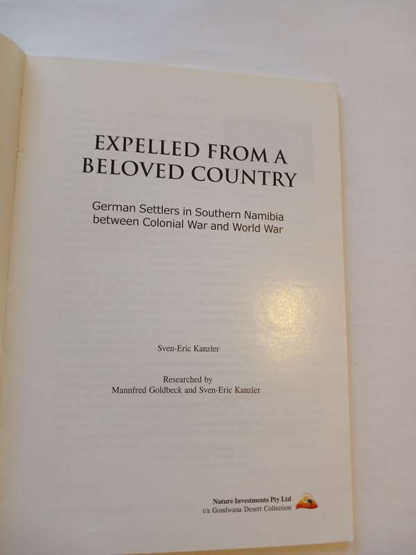 Expelled from a Beloved Country by Sven-Eric Kanzler