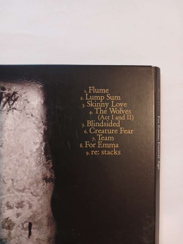 Bon Iver, For Emma, Forever Ago CD, US