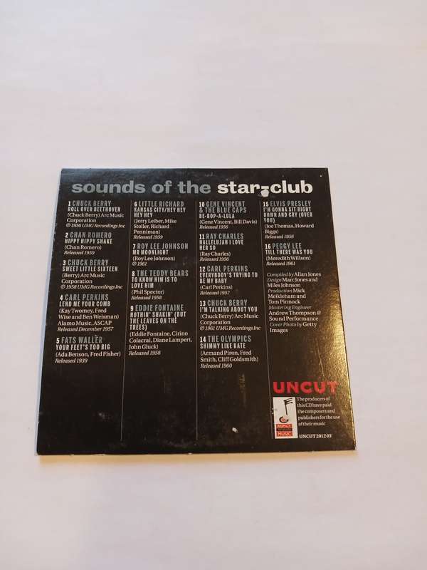 Sounds of the Star Club, Various, Mono CD
