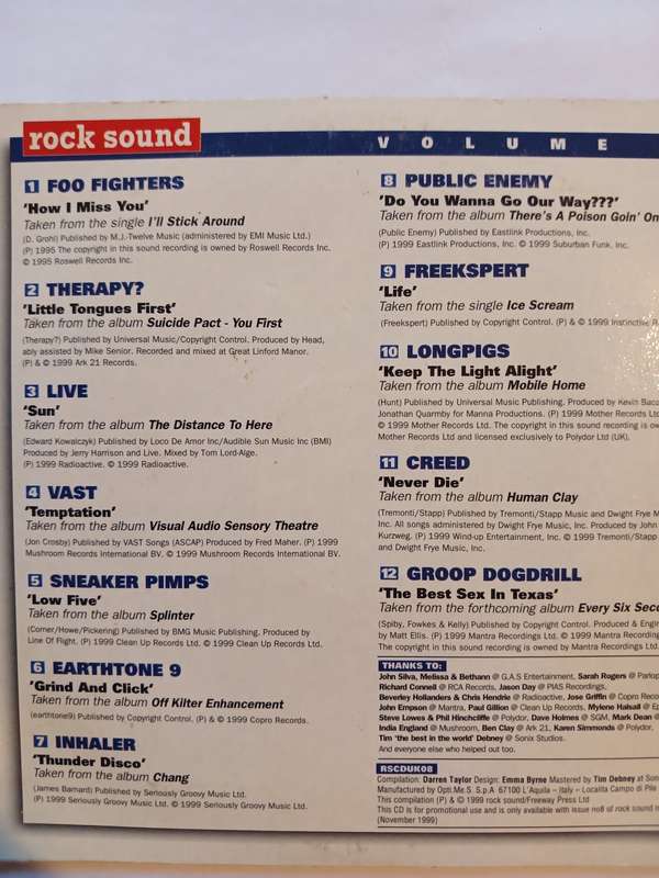Foo Fighters, Various CD