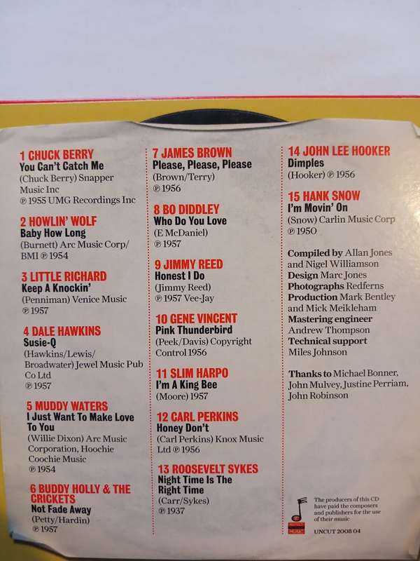 Not Fade Away, 15 Classics that Fired Up The Rolling Stones, Various CD