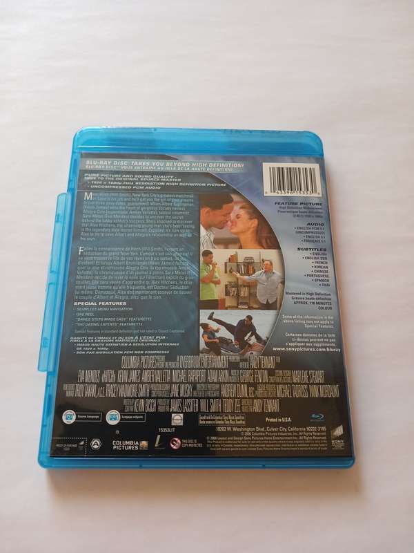 Hitch, Blu-ray Disc