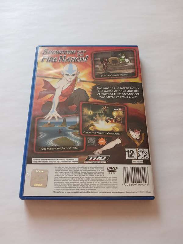 Playstation 2, Avatar, The Legend of Aang, Into the Inferno
