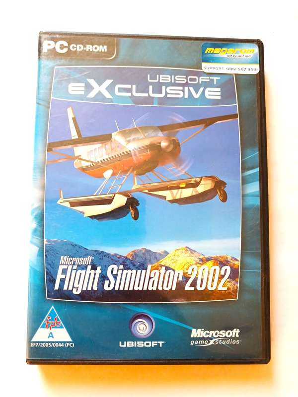 Microsoft Flight Simulator 2002 PC CD-Rom