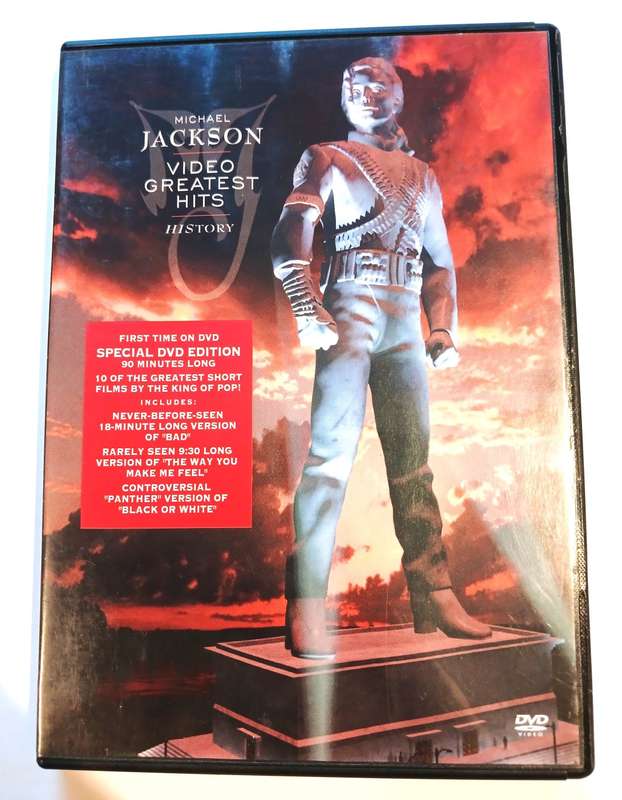 Michael Jackson, Video Greatest Hits, History DVD