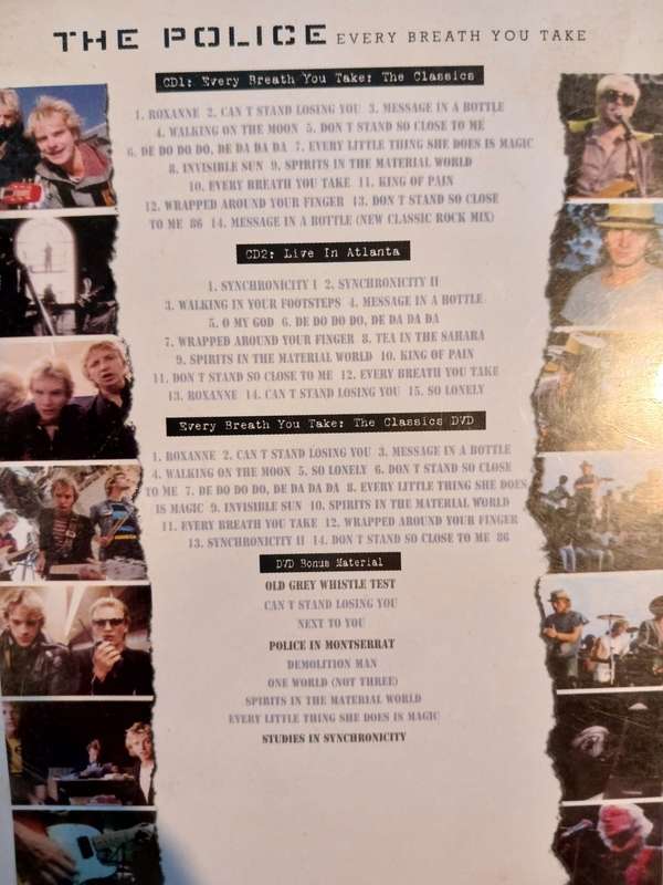 The Police, Every Breath You Take, 2 x CD/DVD