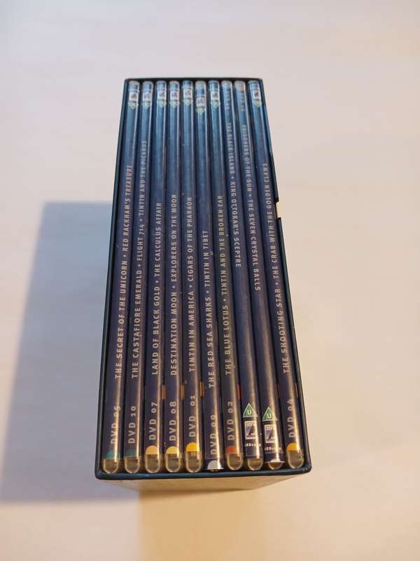 The Adventures of Tintin DVD, 10 Disc Boxset