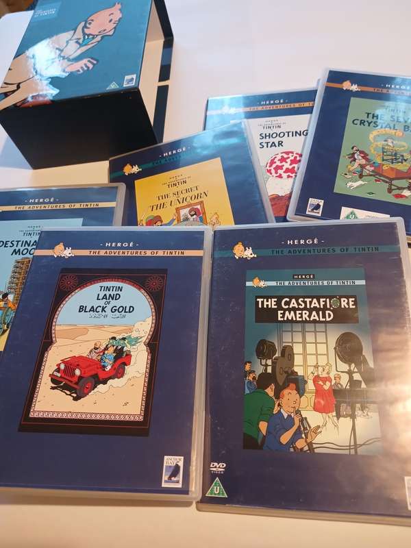 The Adventures of Tintin DVD, 10 Disc Boxset
