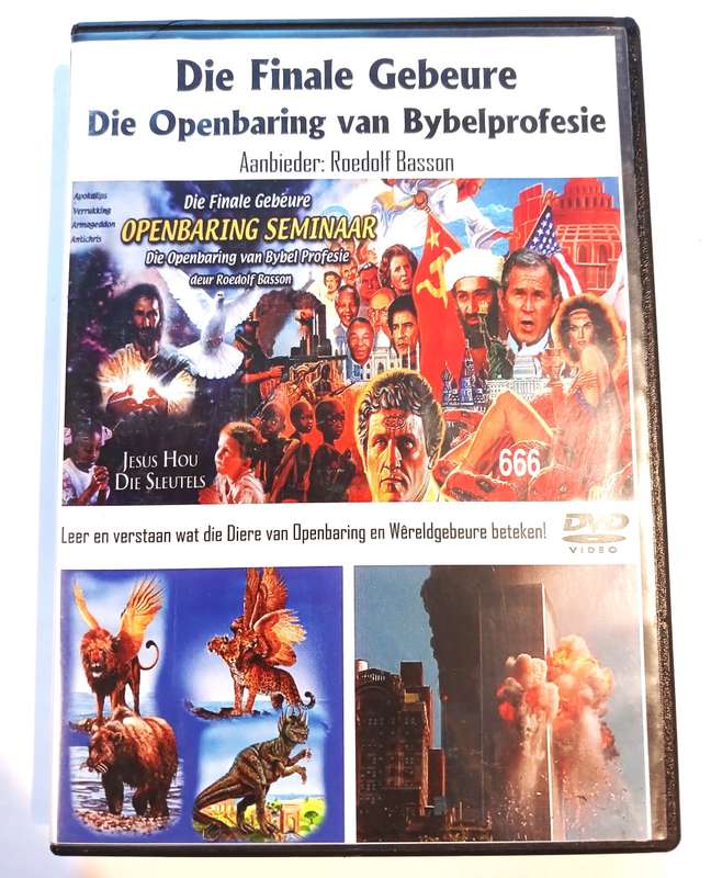 Die Finale Gebeure, Die Openbaring van Bybelprofesie, Aanbieder: Roedolf Basson, 6 DVD Set