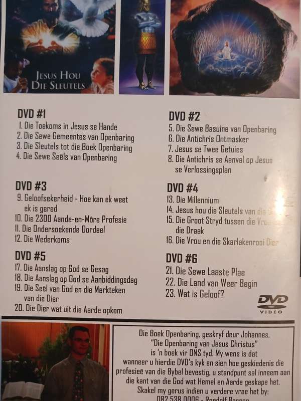 Die Finale Gebeure, Die Openbaring van Bybelprofesie, Aanbieder: Roedolf Basson, 6 DVD Set