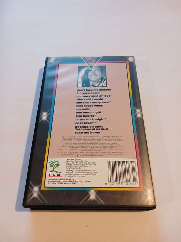 Phil Collins, The Singles Collection VHS