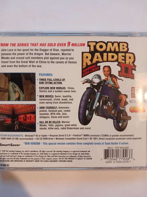 Tomb Raider II CD-Rom
