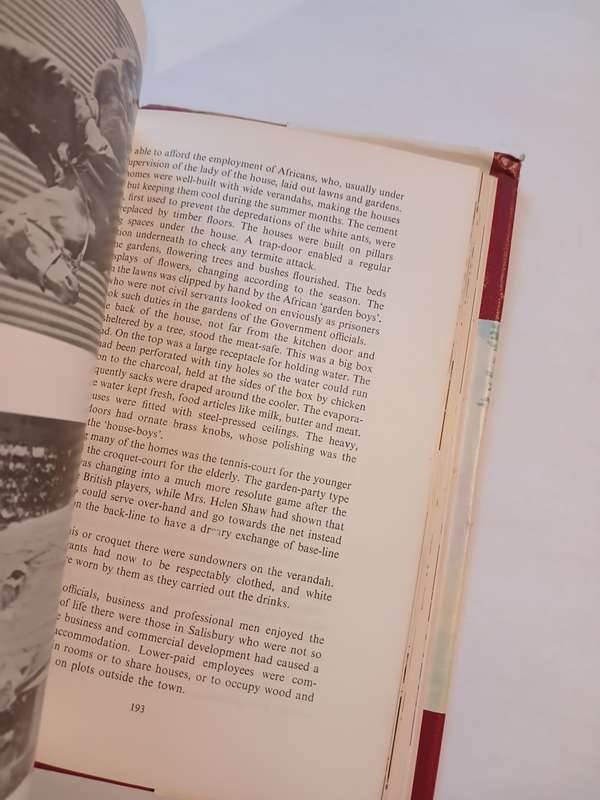 A Sequence of Time, The Story of Salisbury, Rhodesia 1900-1914 by G.H. Tanser