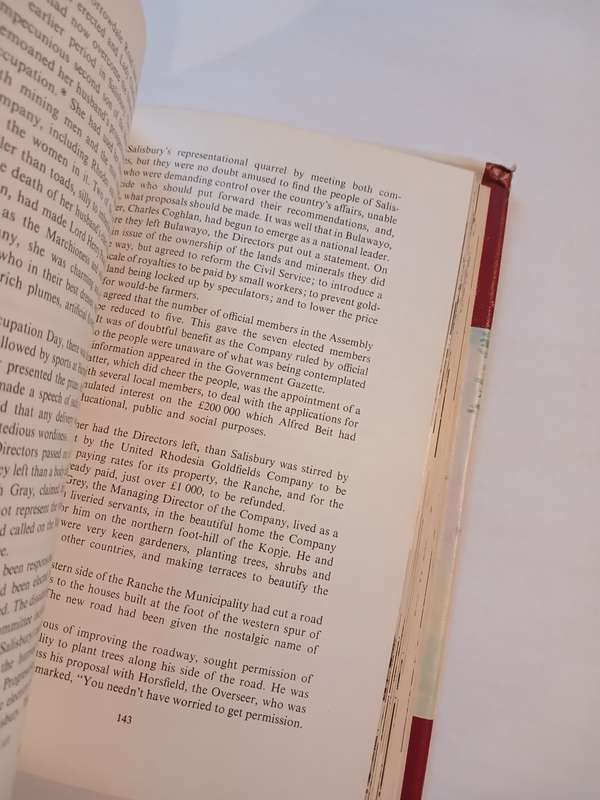 A Sequence of Time, The Story of Salisbury, Rhodesia 1900-1914 by G.H. Tanser