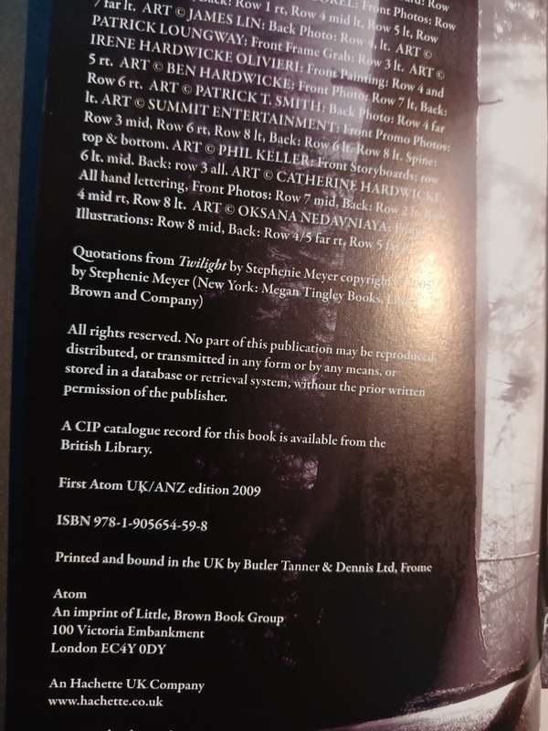 Twilight Director`s Notebook by Catherine Hardwicke