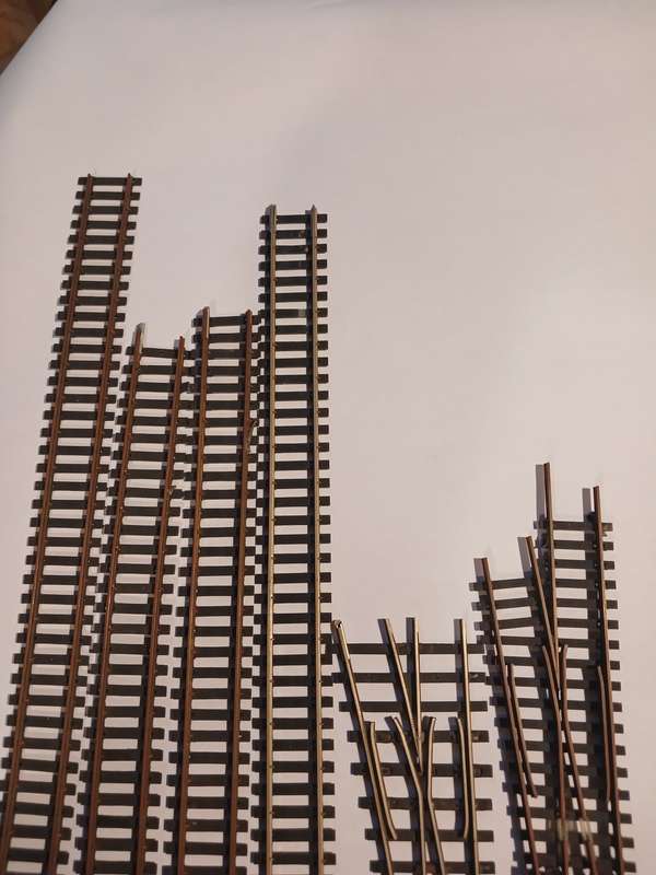 Model Train Tracks x 10