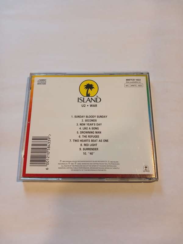 U2, War CD