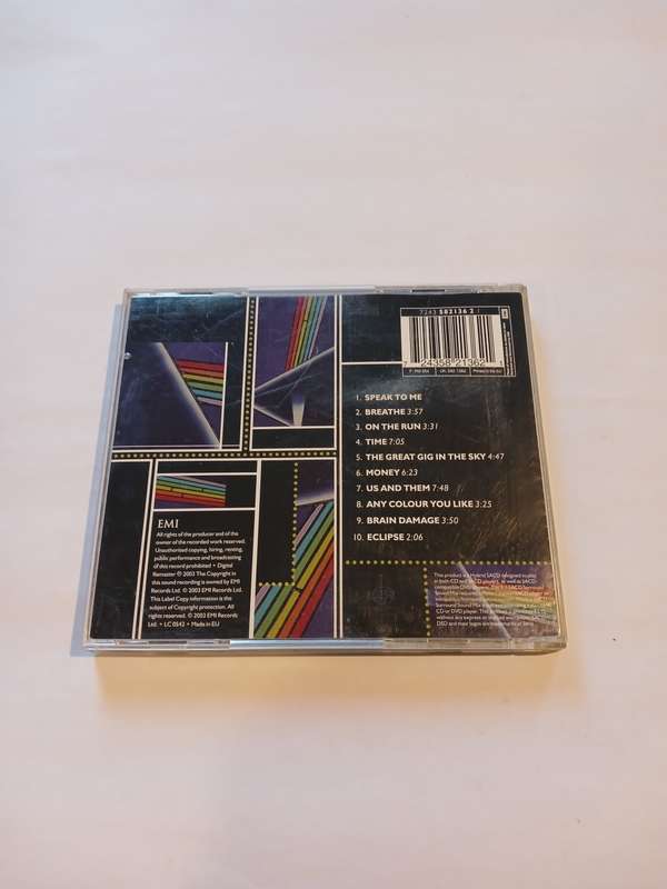 Pink Floyd, The Dark Side of the Moon CD, US, Hybrid SACD
