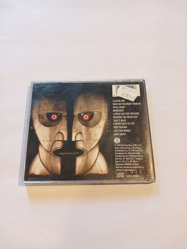 Pink Floyd, The Division Bell CD, US