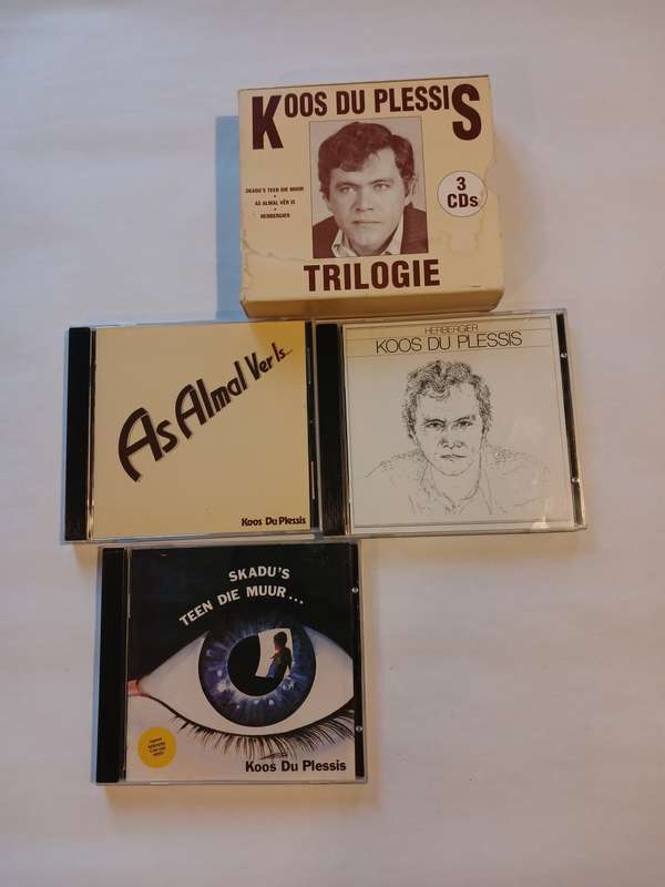 Koos Du Plessis, Trilogie, 3 x CD
