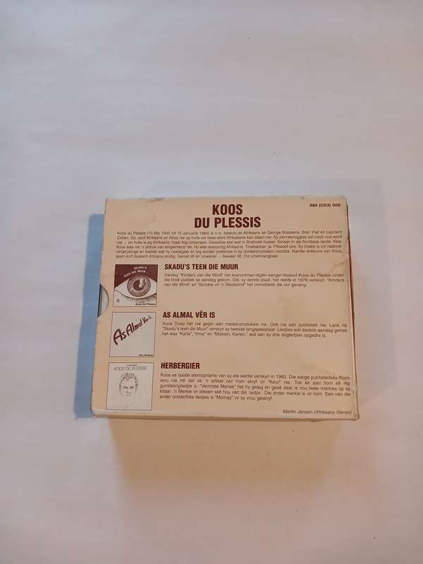 Koos Du Plessis, Trilogie, 3 x CD
