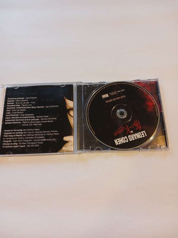 Koos Van Der Merwe, Leonard Cohen in Afri-Kaans CD