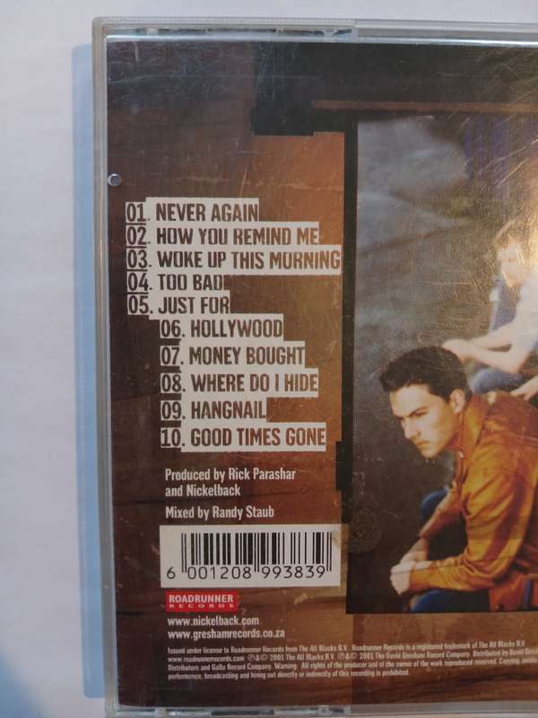 Nickelback, Silver Side Up CD