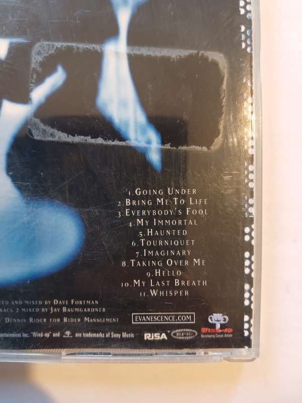 Evanescence, Fallen CD
